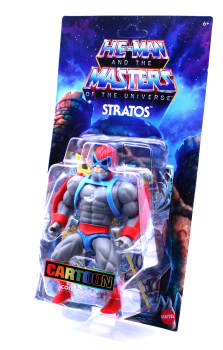 Masters of the Universe Cartoon Collection Stratos 2024 – Actionfigur 14 cm mit Zepter | hoppla-stuff.de